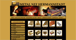 Desktop Screenshot of metal-nef.ro
