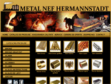 Tablet Screenshot of metal-nef.ro